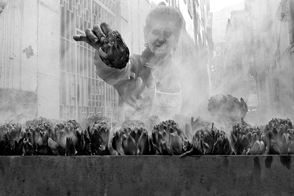 The lady of the artichokes